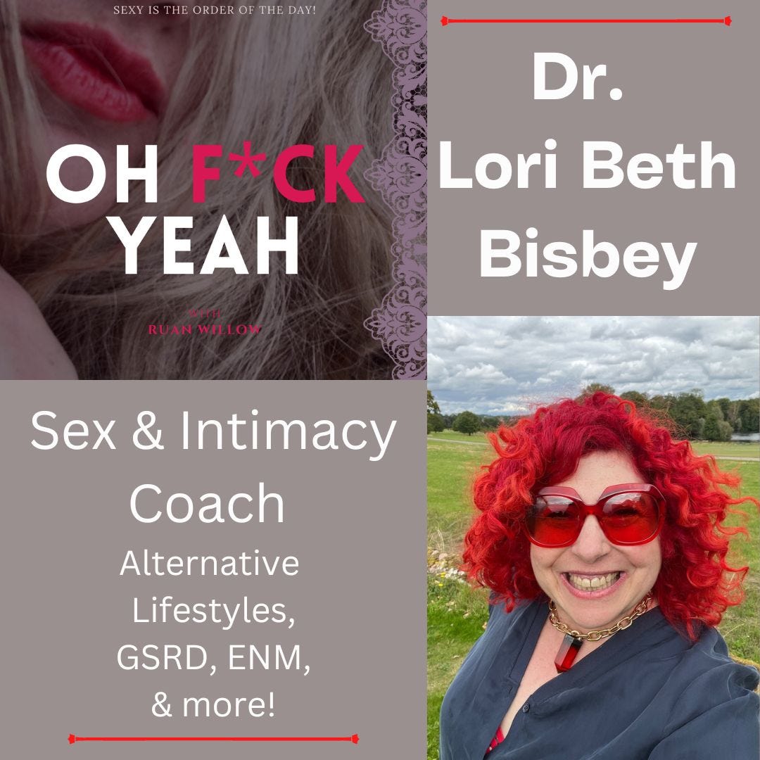 Today On The Podcast Alternative Lifestyles Sex And Relationships With Dr Lori Beth Bisbey
