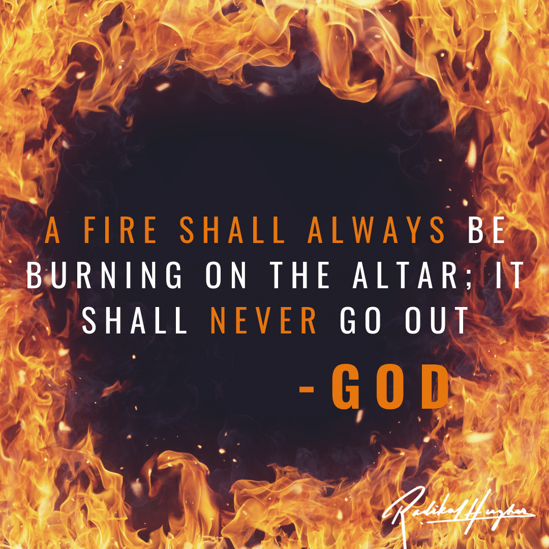 Holy Spirit Keep The Fire Burning… by Radikal Hughes Medium