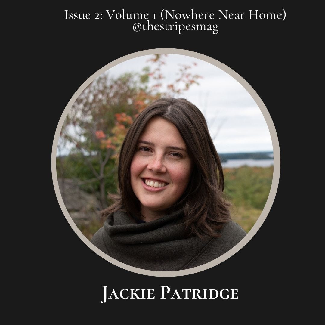 Interview Series: Nowhere Near Home with Jackie Patridge