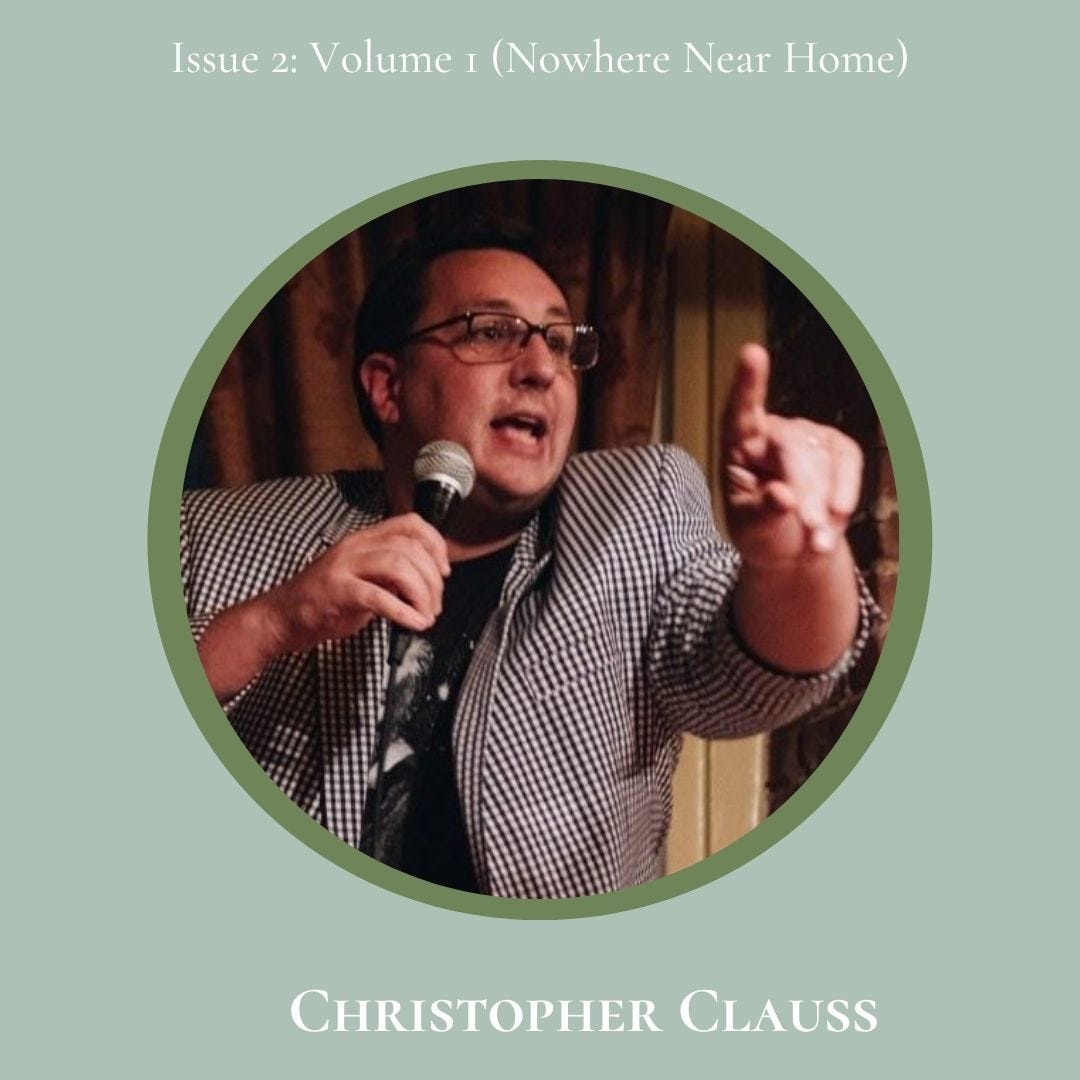 Interview Series: Nowhere Near Home with Christopher Clauss