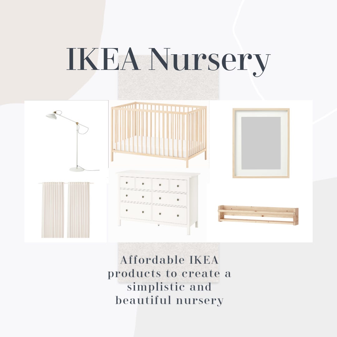 IKEA Nursery. Affordable products from IKEA that can… by Jodie Sutton
