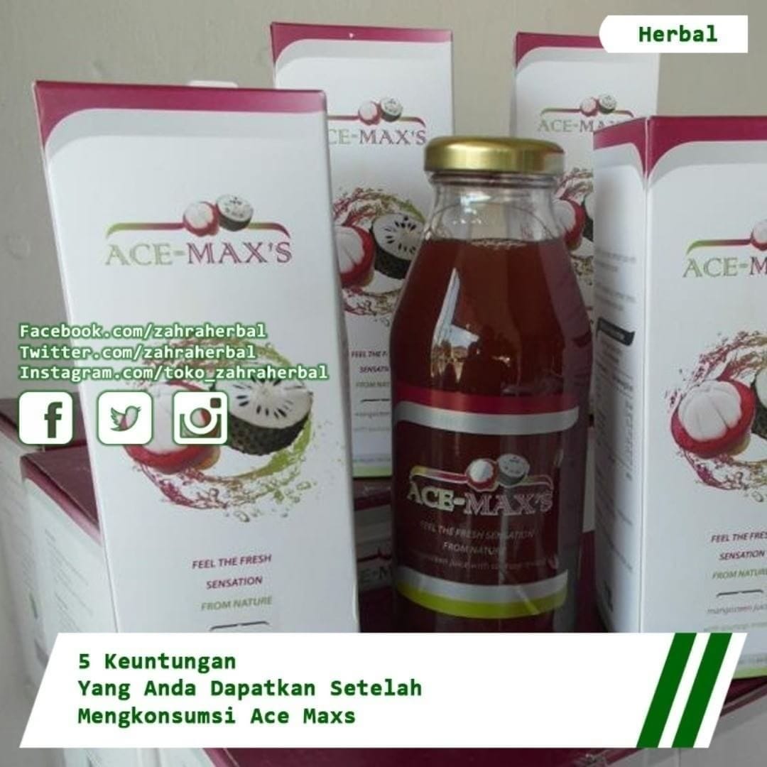 Manfaat Herbal Ace Maxs Untuk Kesehatan By Zahra Herbal Medium