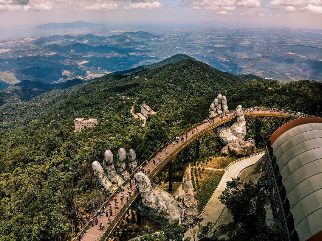 The New Golden Bridge In Vietnam The Best Destination Of Vietnam Tours Trips By Scylla Medium