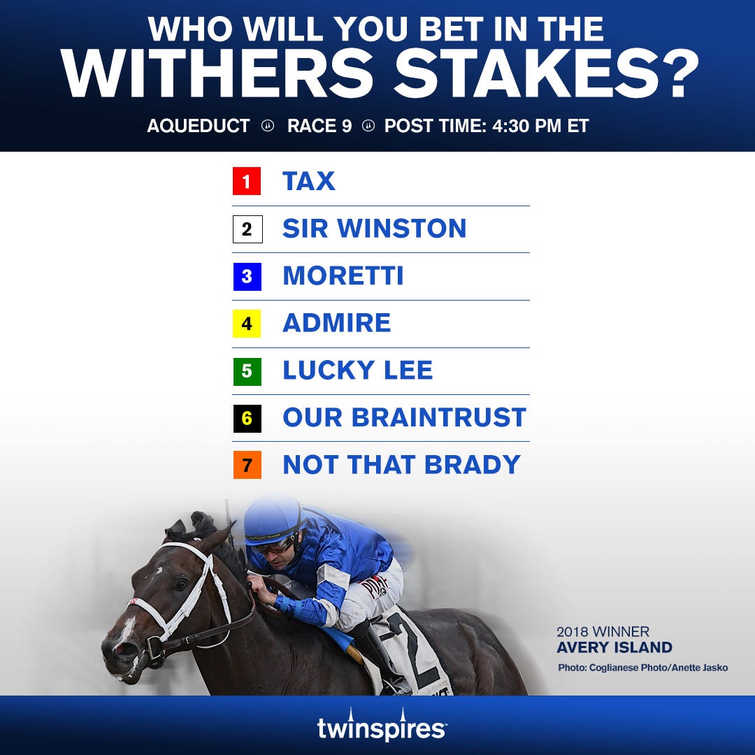 How to bet the Withers Stakes. Road to the Kentucky Derby Prep Race