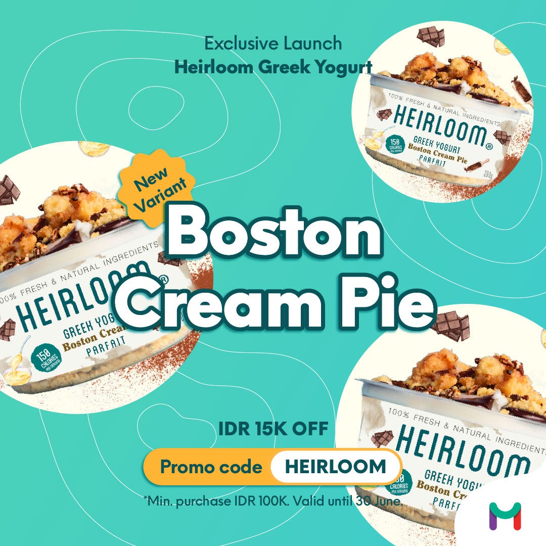 Exclusive Launch Heirloom Greek Yogurt by Moselo Medium