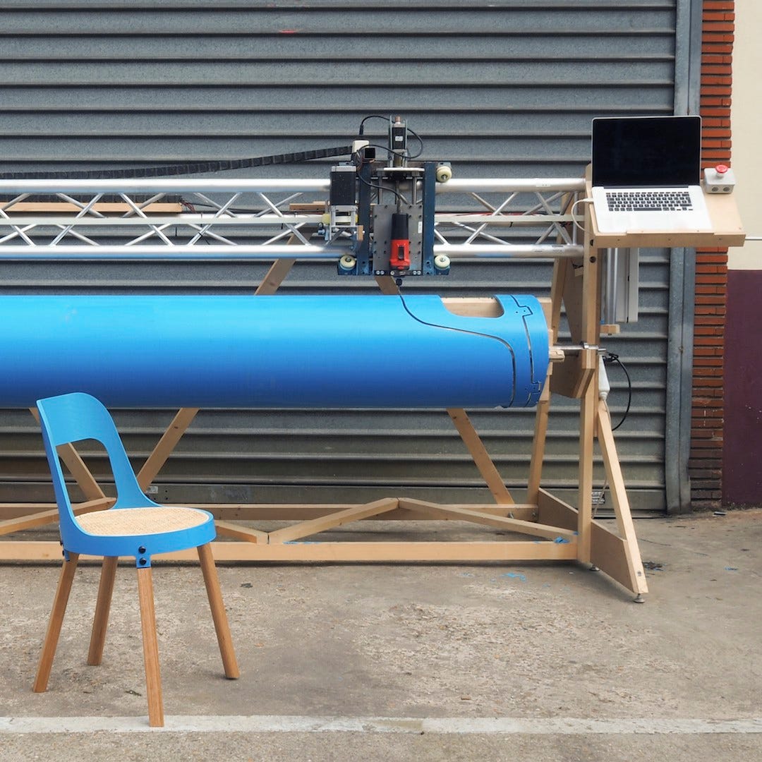 This Inexpensive Tool Turns Large Pvc Pipes Into Furniture