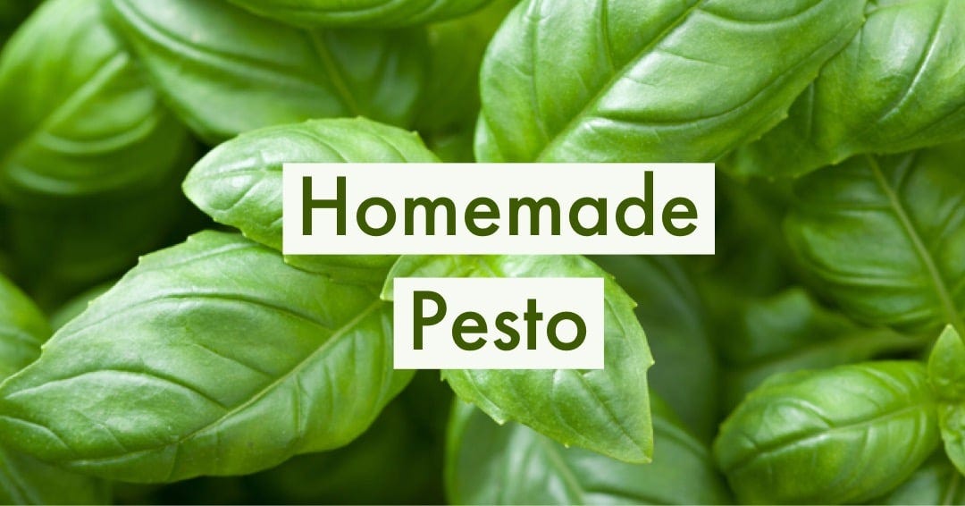 How to Make Your Own Pesto. We’re more than halfway through the… by