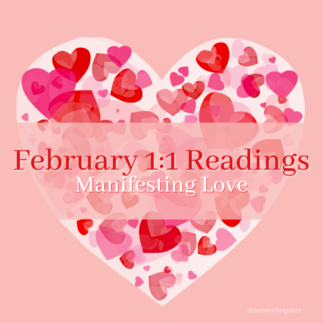 February Readings. Offering 11 psychic readings for the… by Alex