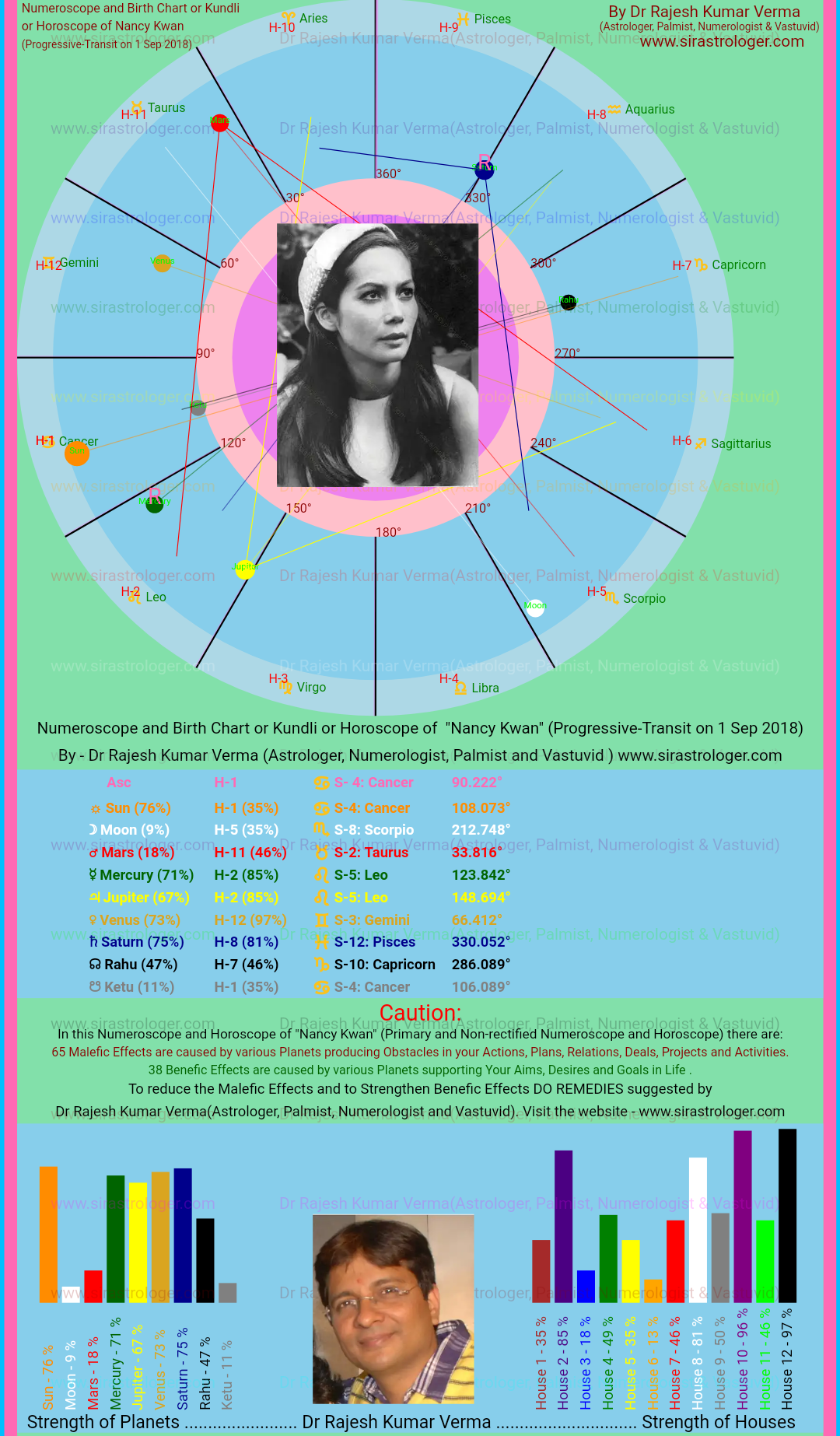 Birth Chart Poster