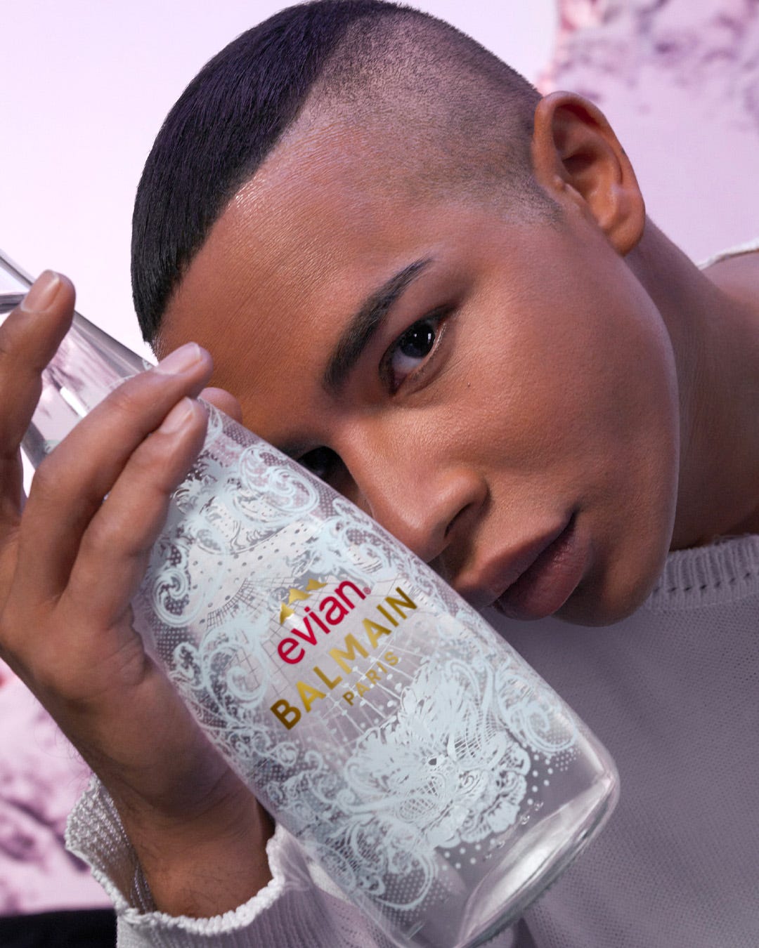 Evian X Balmain Limited Edition Water Bottle 750ml