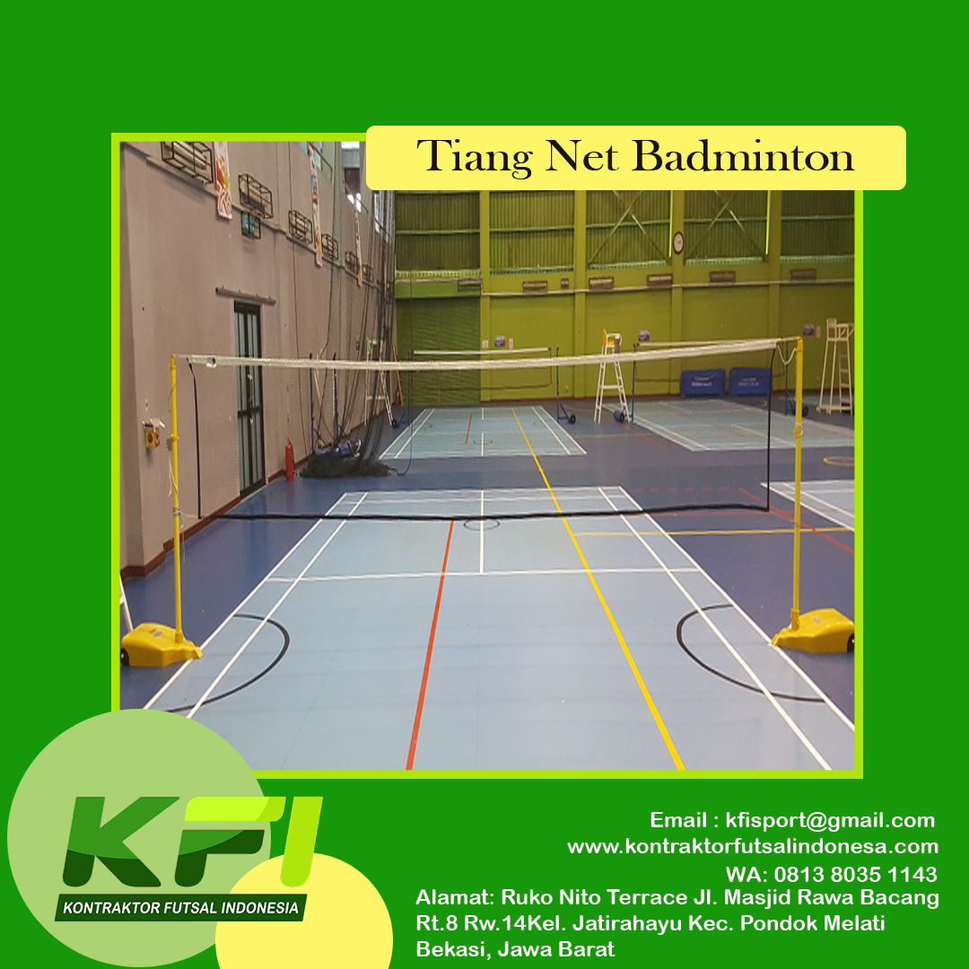 0813 1888 3437 Distributor Tiang Net Badminton Kfi Sport By Tiang Badminton Medium