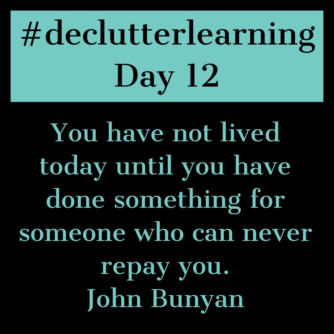 declutter-learning-day-12-simply-giving-things-away-by-a-a-ron-medium