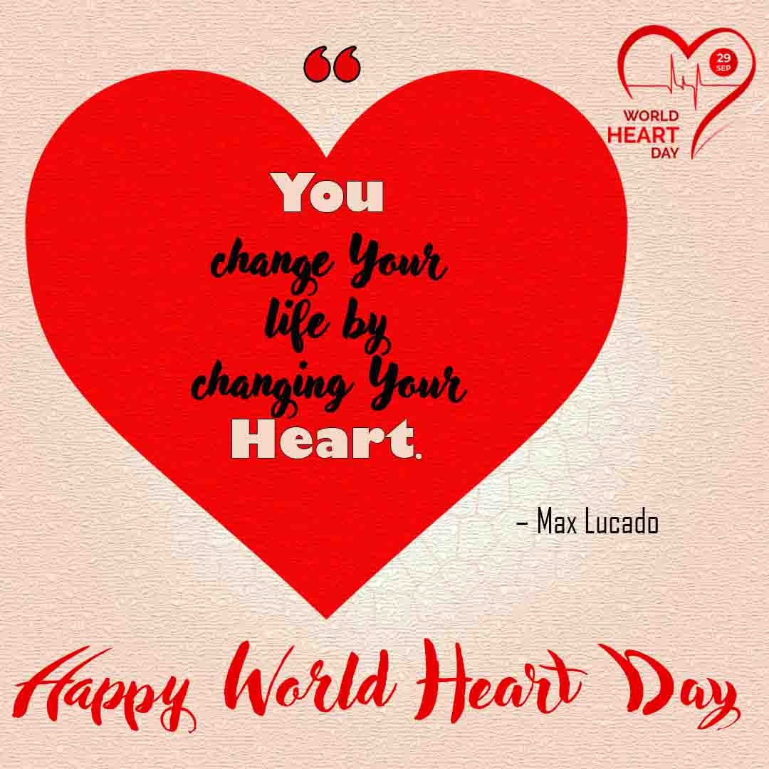 World heart day quotes. World heart day quotes to praise the… by