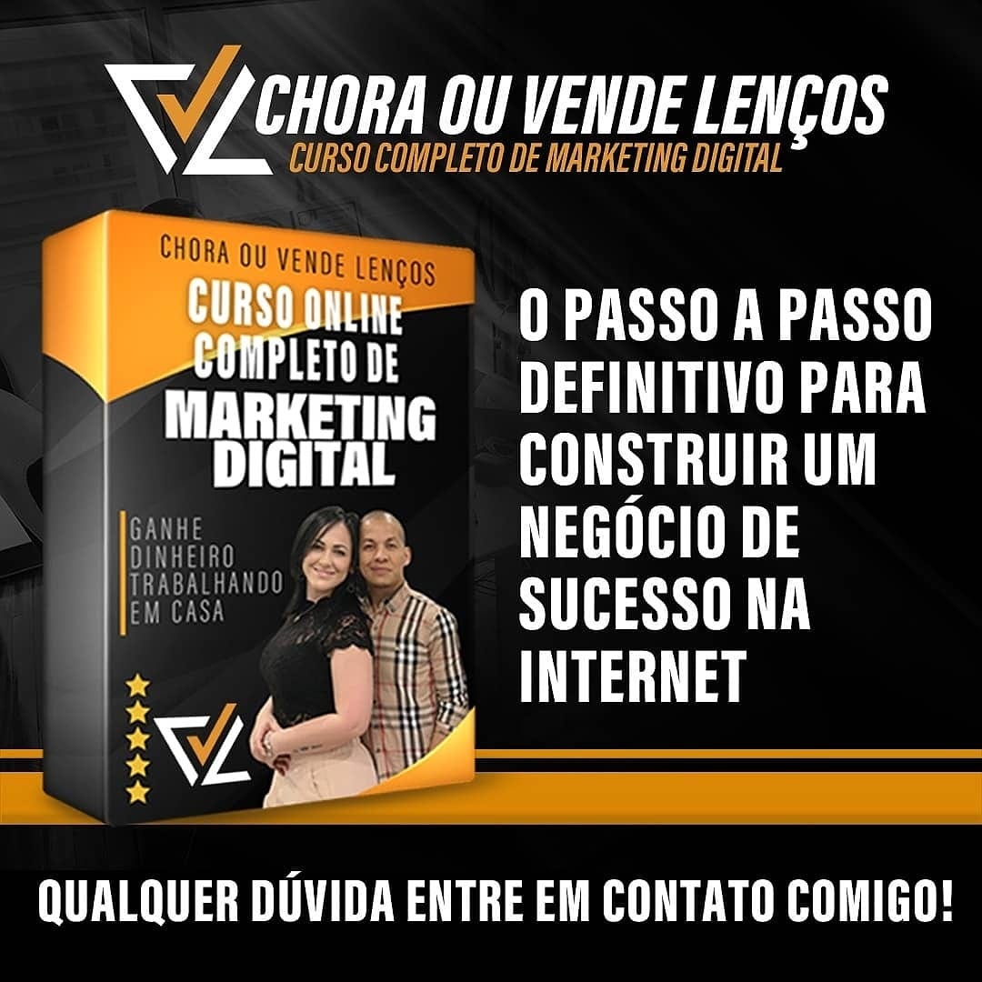 O Curso de Marketing Digital “Chora ou Vende Lenços” funciona? | by Eulália  Vieira | Medium
