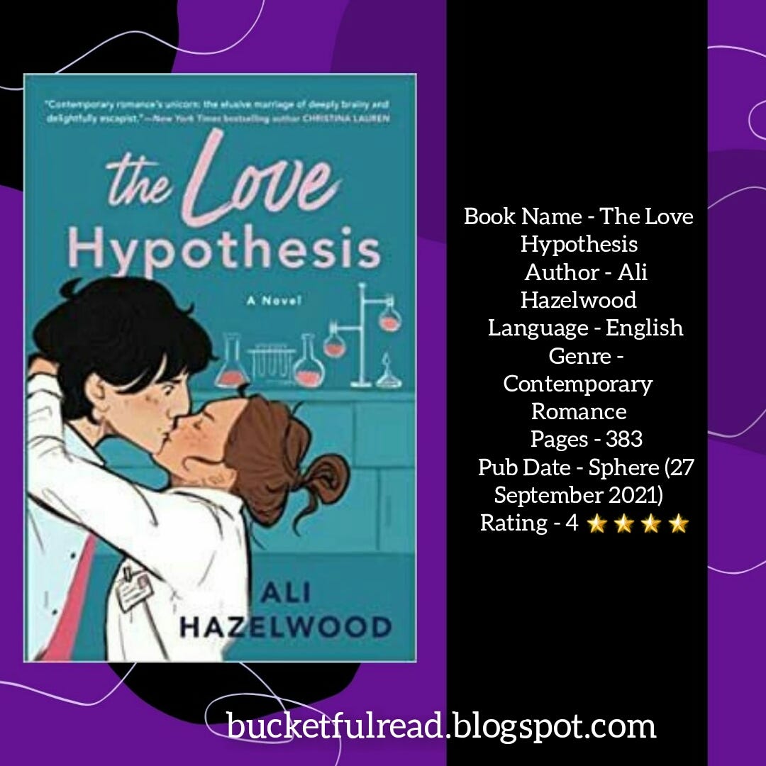 love hypothesis book cover