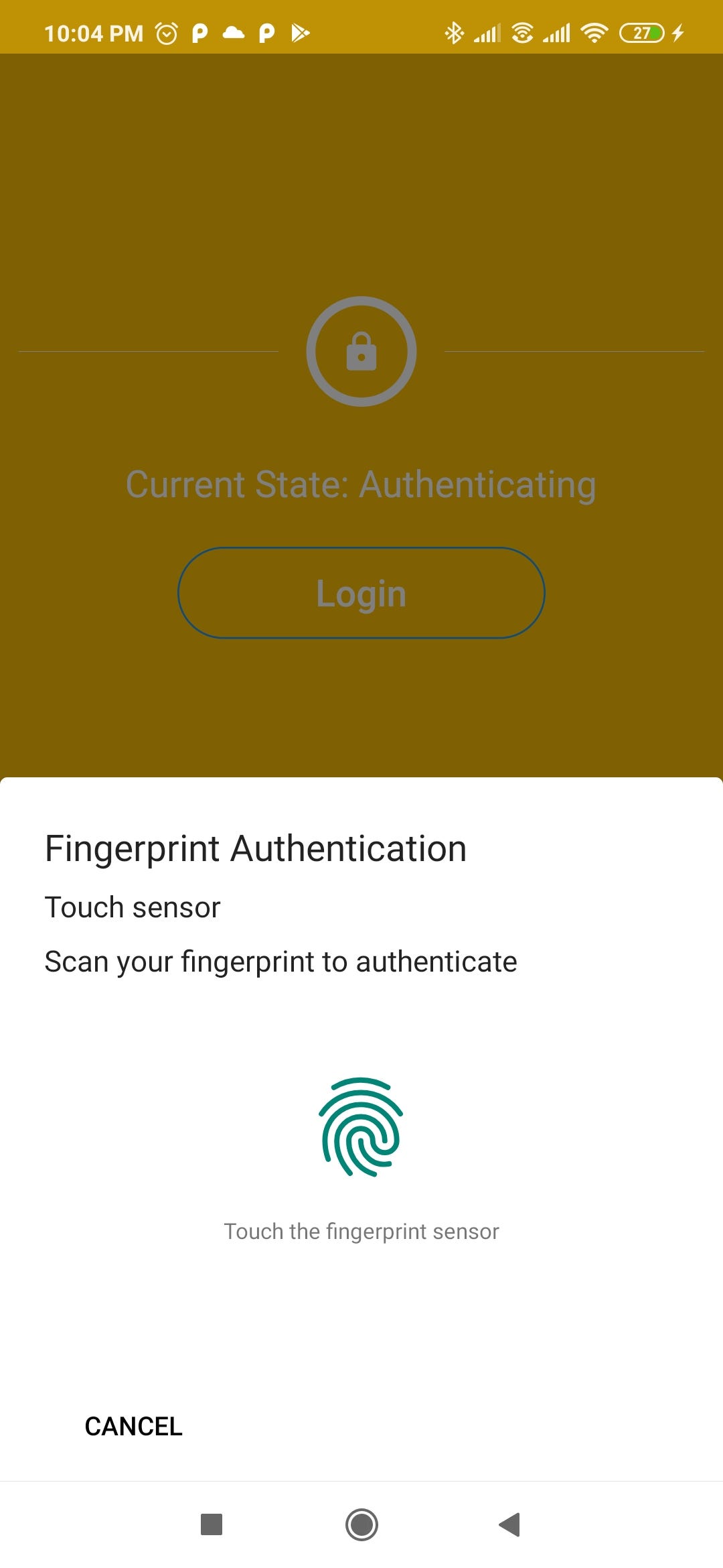 Implementing Biometric Authentication in Flutter app by