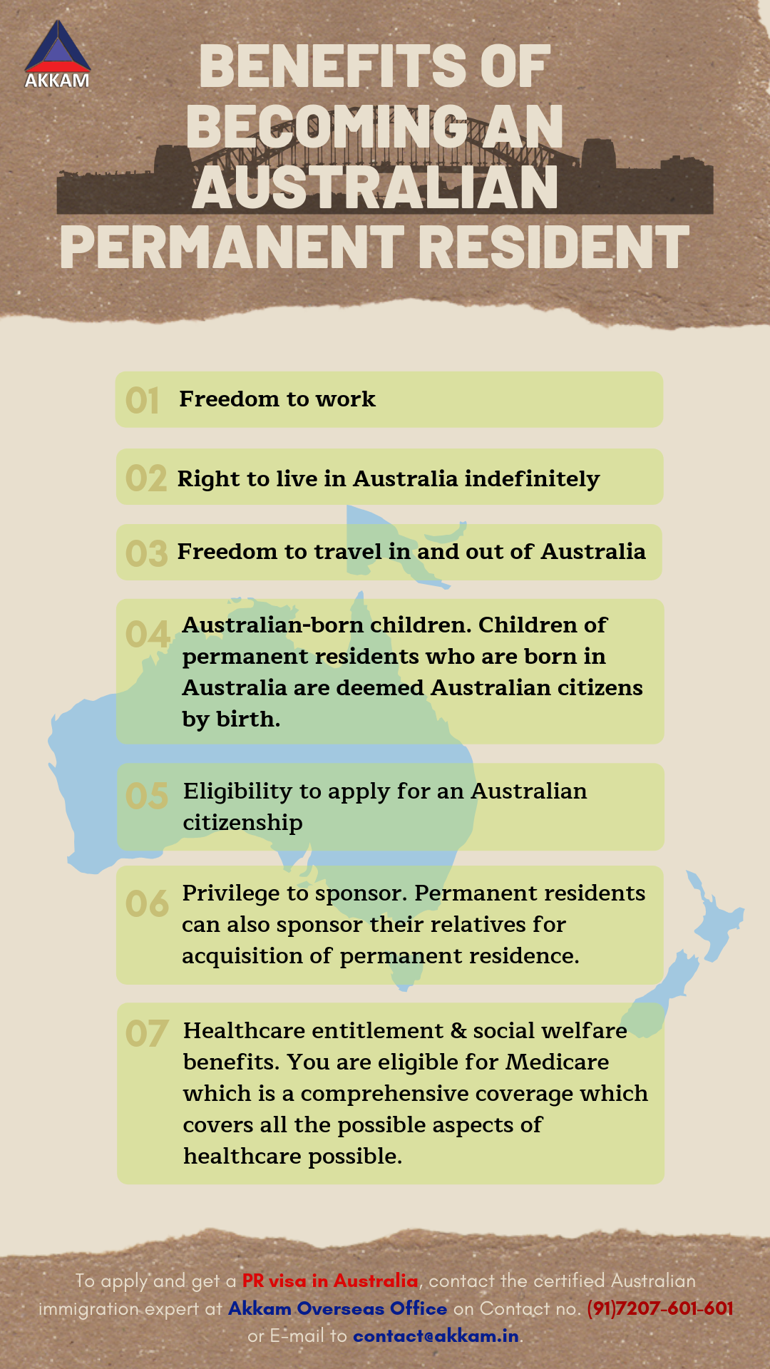 Key Benefits of Becoming an Australian Permanent Resident | by Akkam  Overseas Services Pvt Ltd | Medium