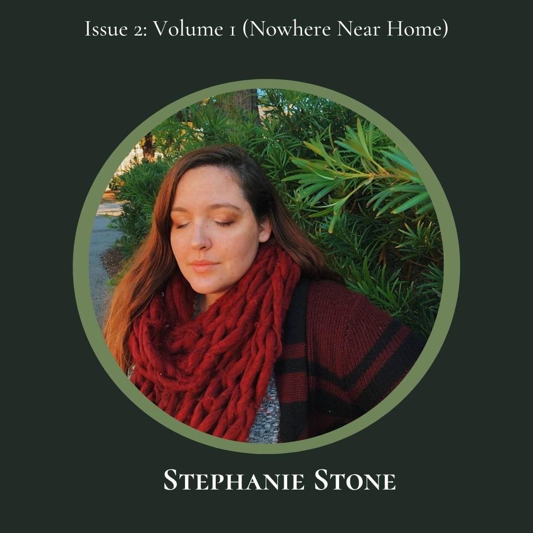 Interview Series: Nowhere Near Home with Stephanie Stone