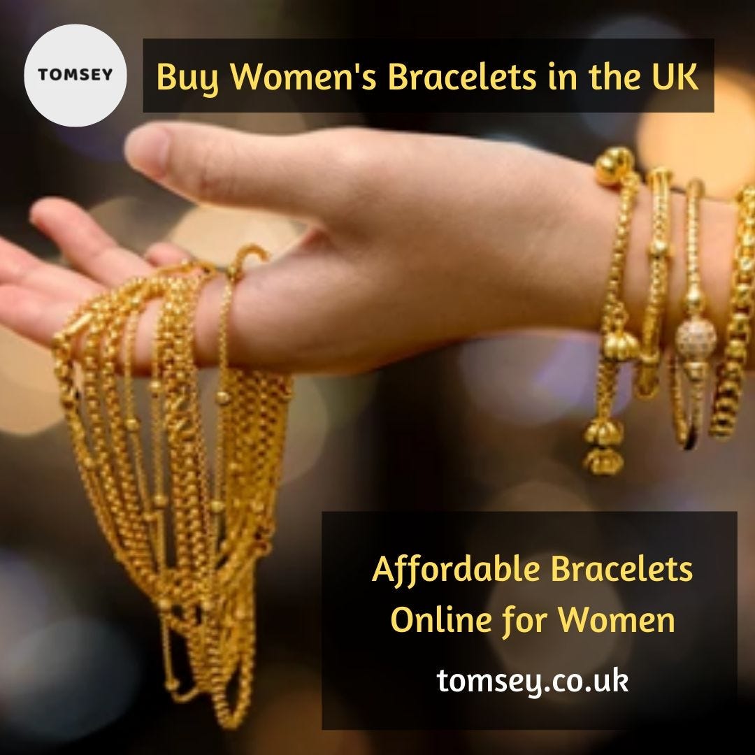 Shop Affordable Bracelets Online for Women — Tomsey | by Tomsey | Medium