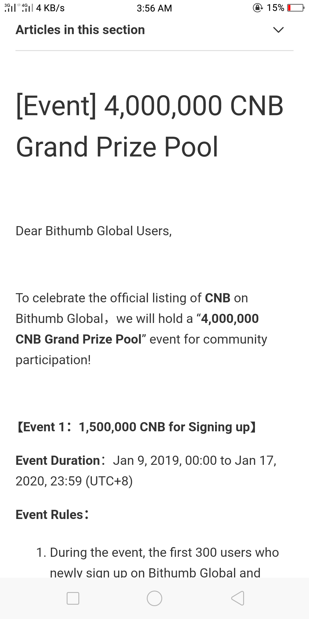 4,000,000 CNB Grand Prize Pool” Join by Valhe Basha Medium