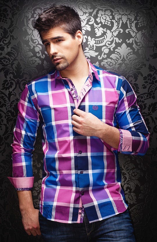 Men’s Luxury Fashion Shirts. Men’s luxury fashion shirts are talk of… by Slim Menswear Medium