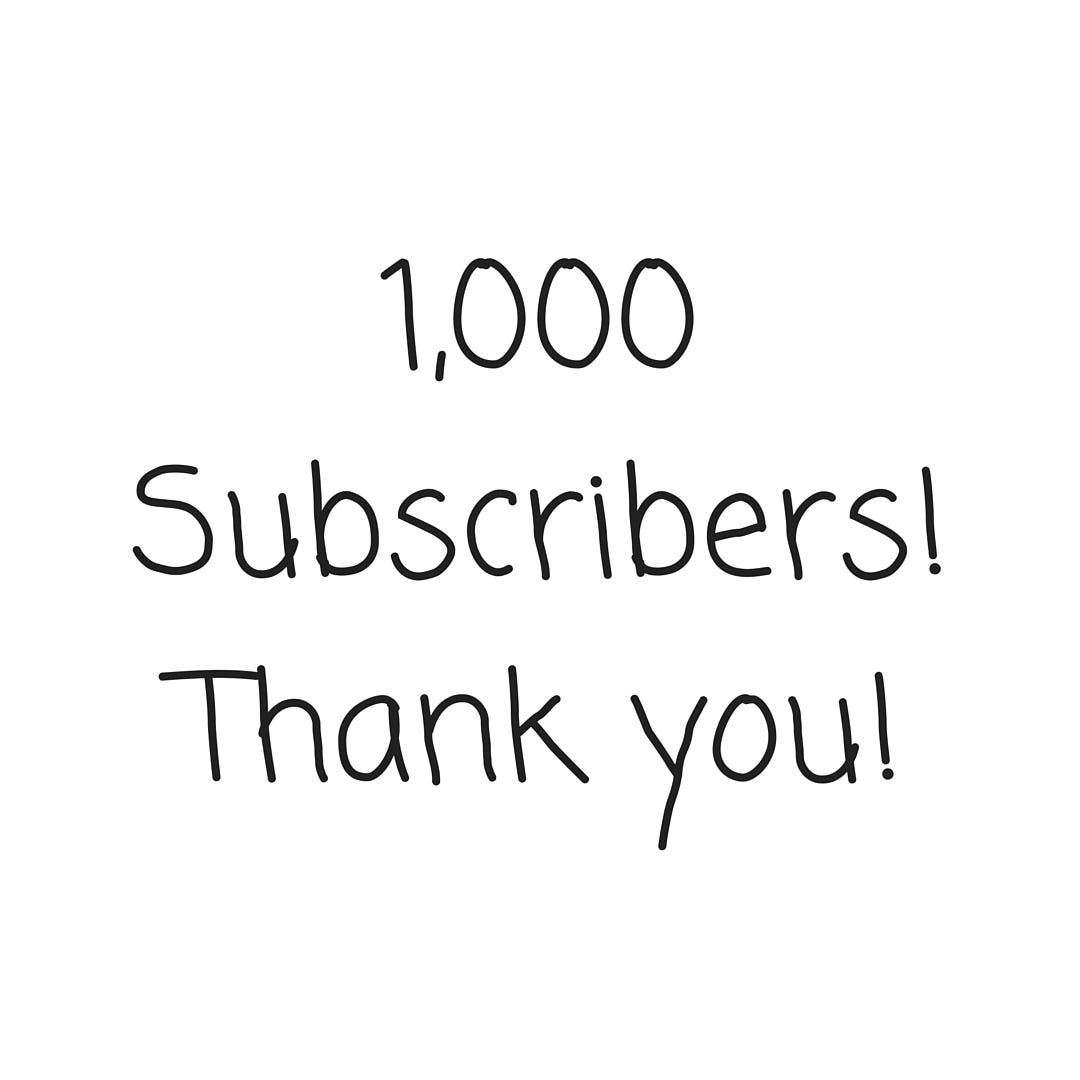 Letter 9 1 000 Subscribers Thank You By Johnson Kee 100 Naked Words Medium Letter 9 1 000 Subscribers Thank You By Johnson Kee 100 Naked Words Medium