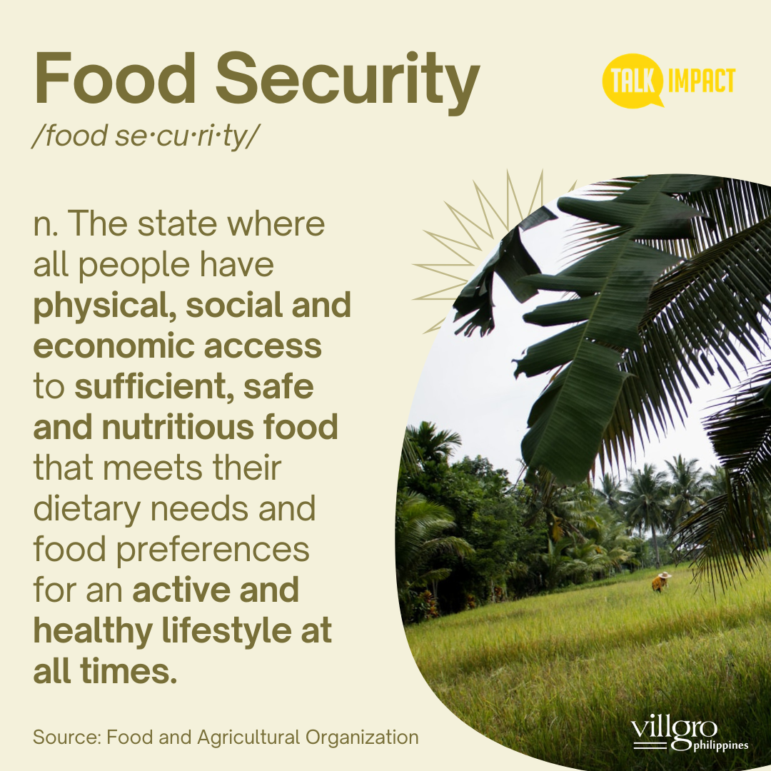 food security in the philippines essay