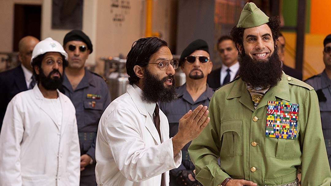 Best Comedy The Dictator. “The dictator” is entertaining… by