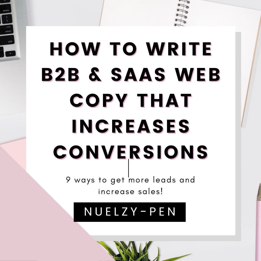 Writing B29B & SaaS Website Copy that Increases Conversions [290291