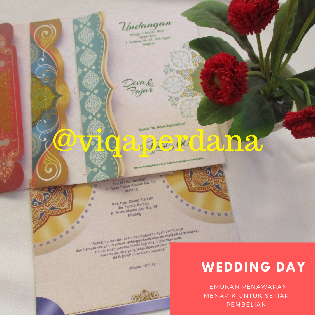 Jual Undangan Pernikahan Murah Lengkap Elegan Dan Mewah Cantik Unik 88182 Kab Tangerang Ic Printing Tokopedia
