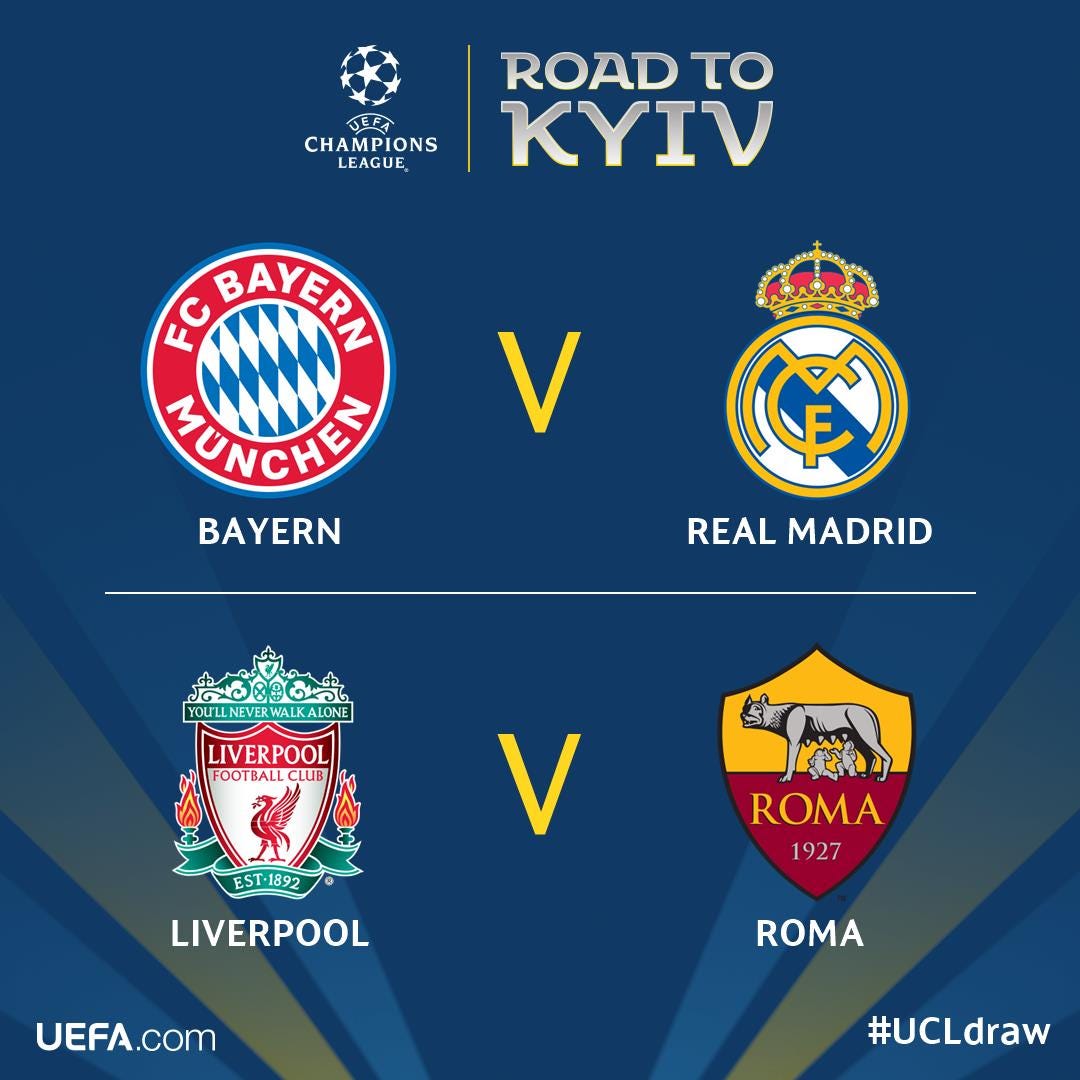 uefa league semi finals