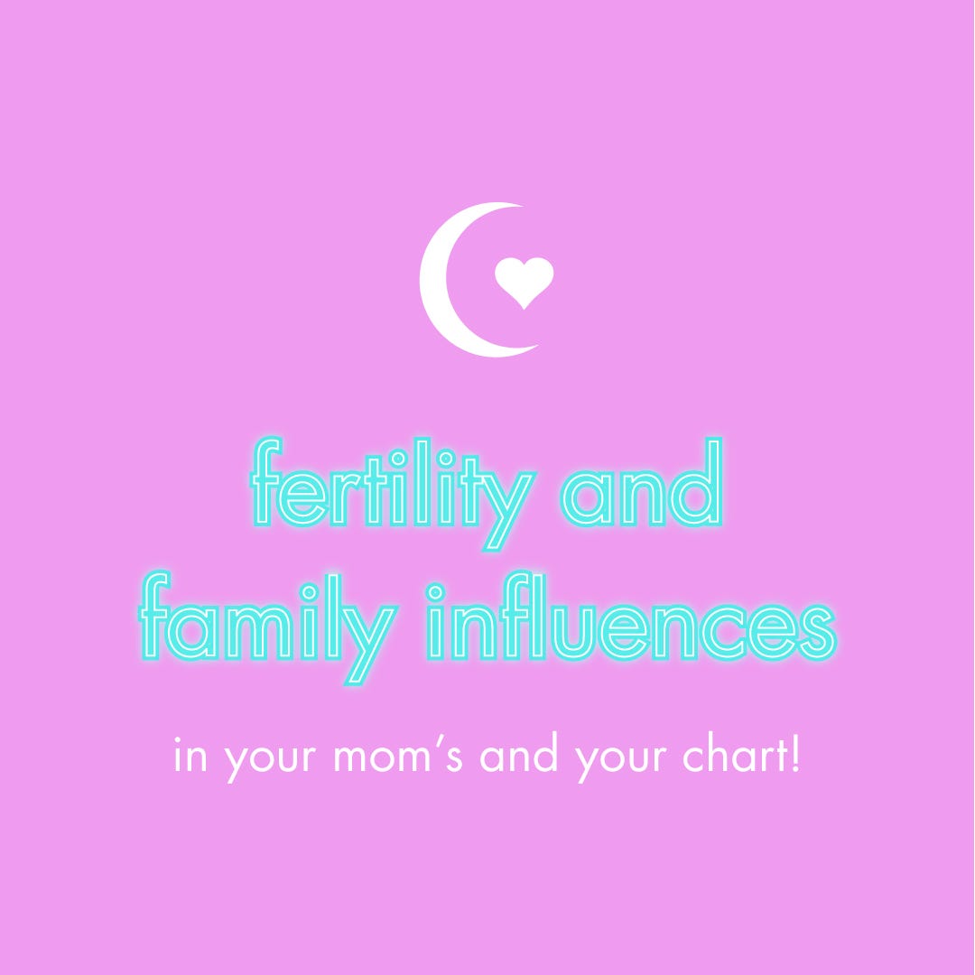 Fertility Astrology Chart