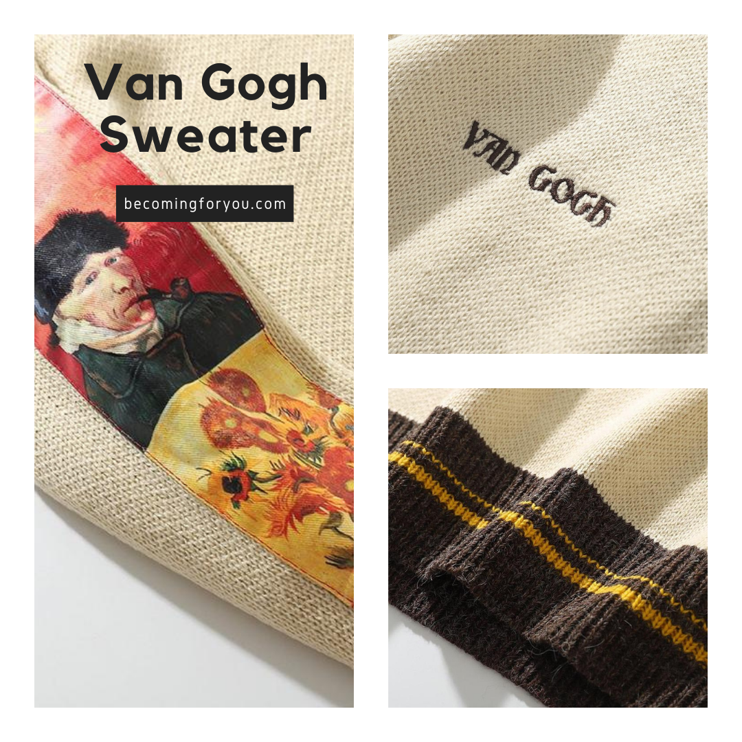 vincent van gogh sweater