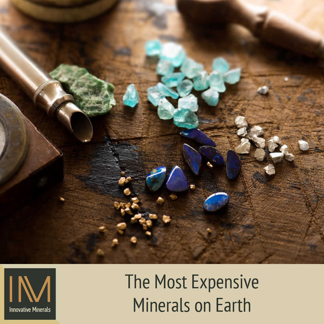 The Most Expensive Minerals on Earth by Innovative Minerals Medium