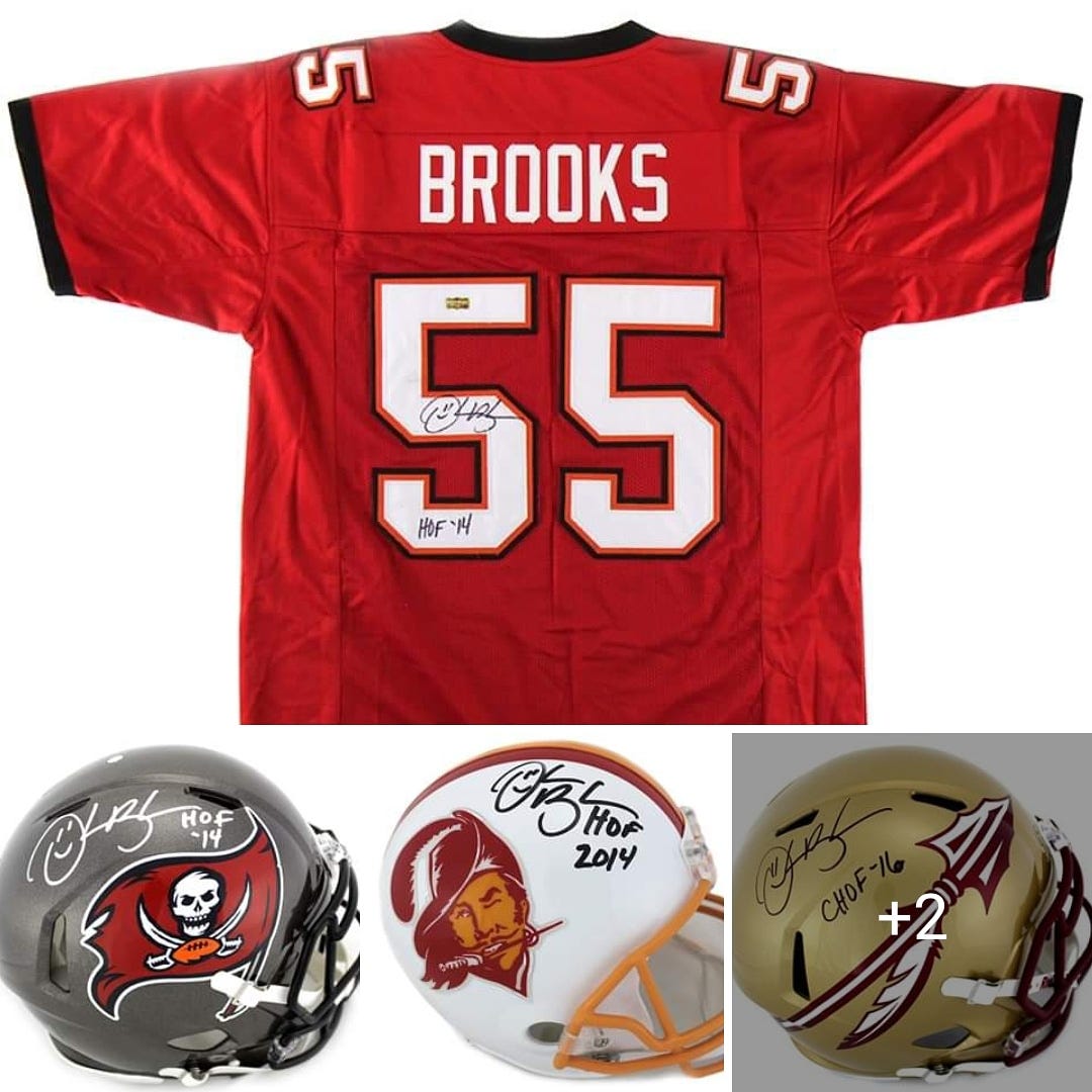 derrick brooks signed jersey