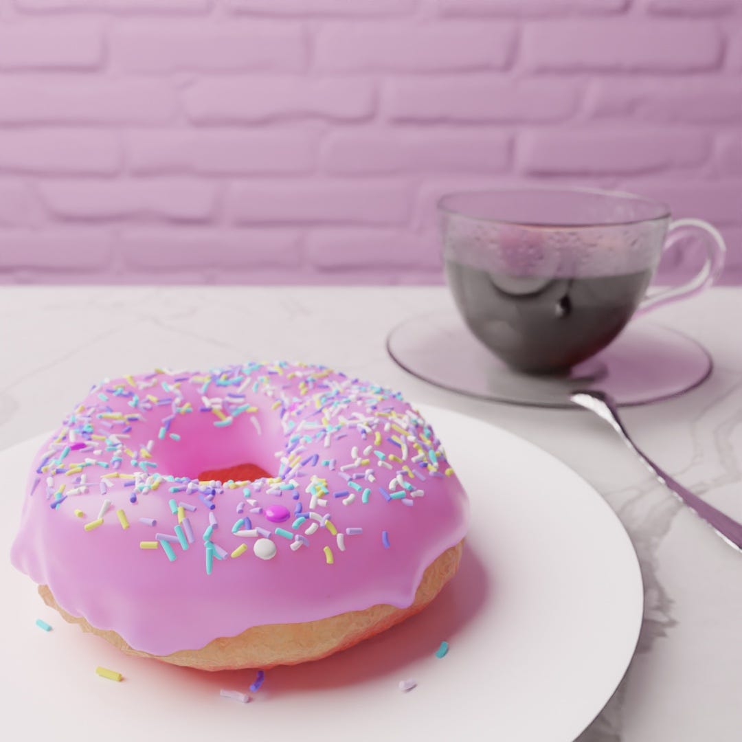 3d建模 Blender 甜甜圈完成 初學者篇 Part 2 牧揚人的日誌 Medium