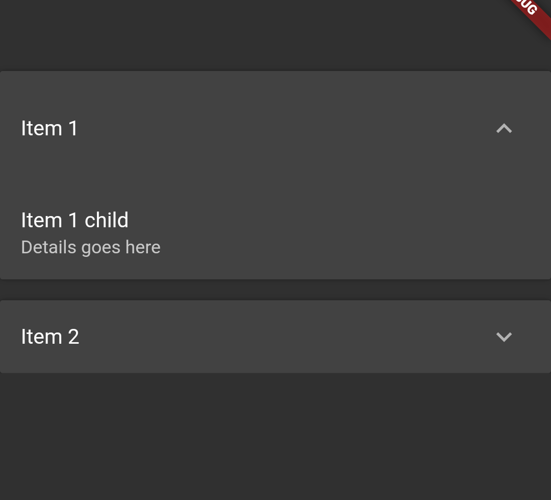 How To Create Expansion Panel List In Flutter