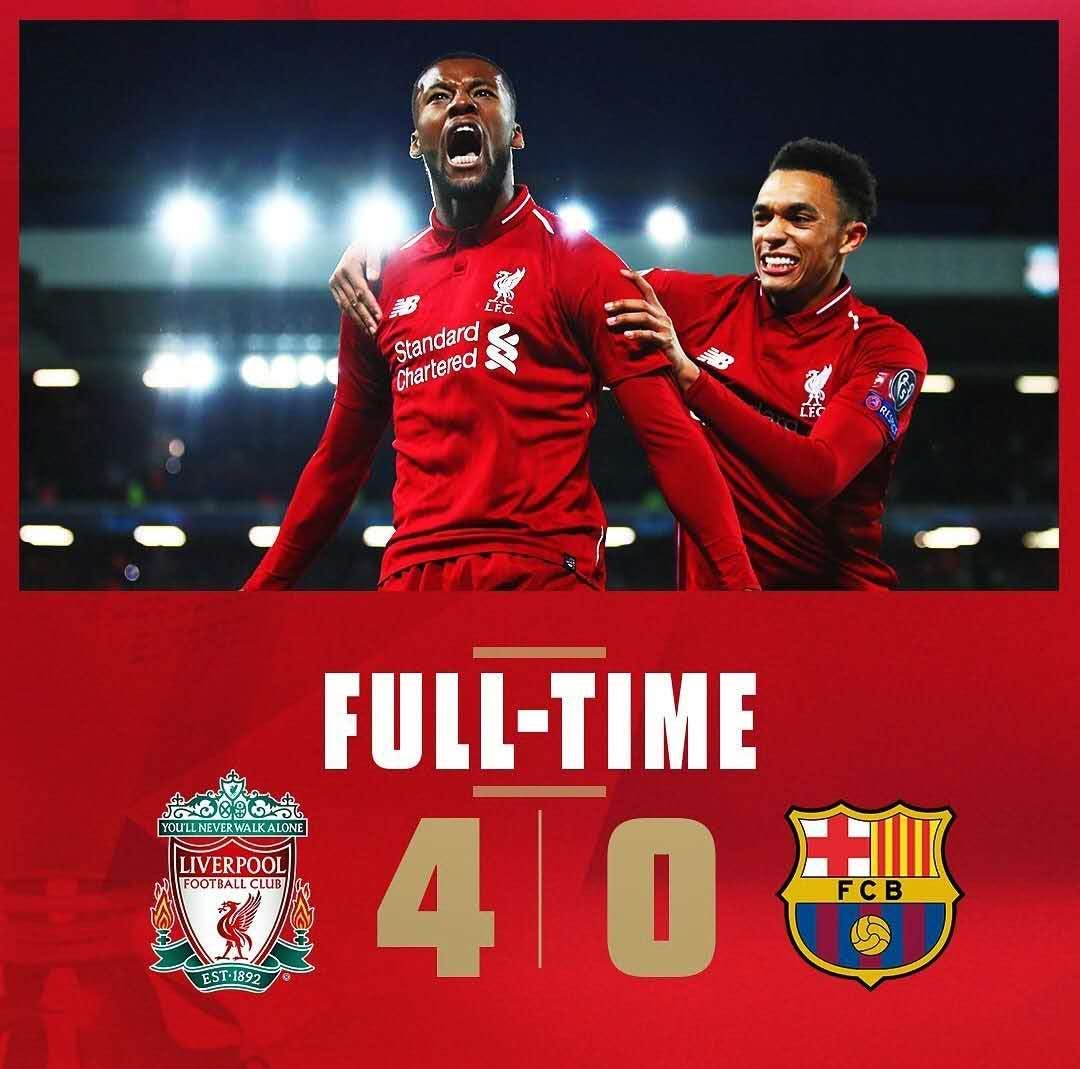 SIX LESSONS FROM THE LIVERPOOL VS BARCELONA 2019 SEMI-FINAL 2ND LEG GAME. |  by Christian Idemudia Uwa | I_INSPIRE_ME | Medium