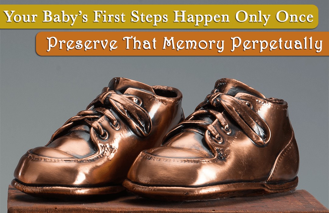 preserving baby's first shoes