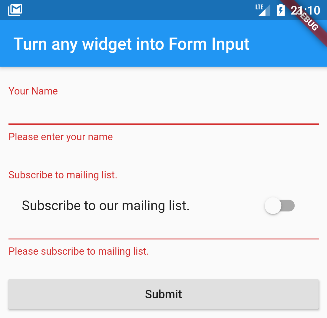 Turn Any Flutter Widget Into A Form Input By Danvick Miller Medium
