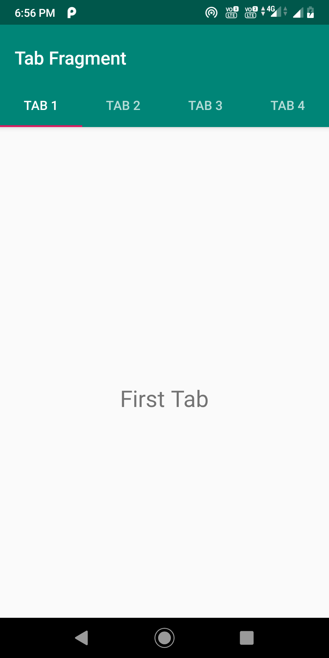 Swipeable Tab Layout Using View Pager And Fragment In Android | By ...