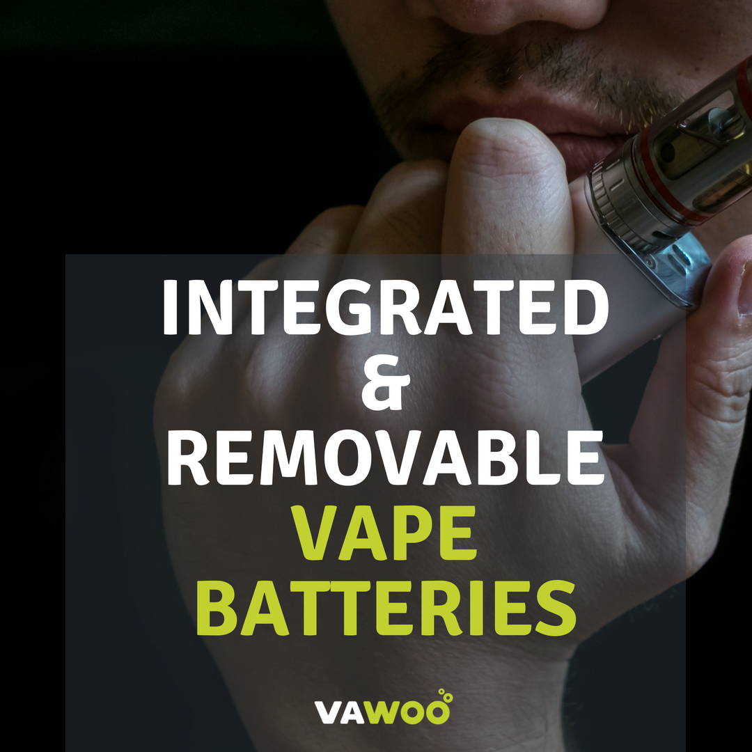 Integrated & Removable Vape Batteries by VAWOO Medium
