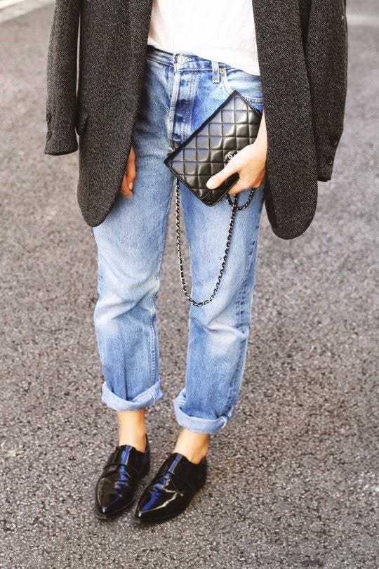 pegged jeans 1980s