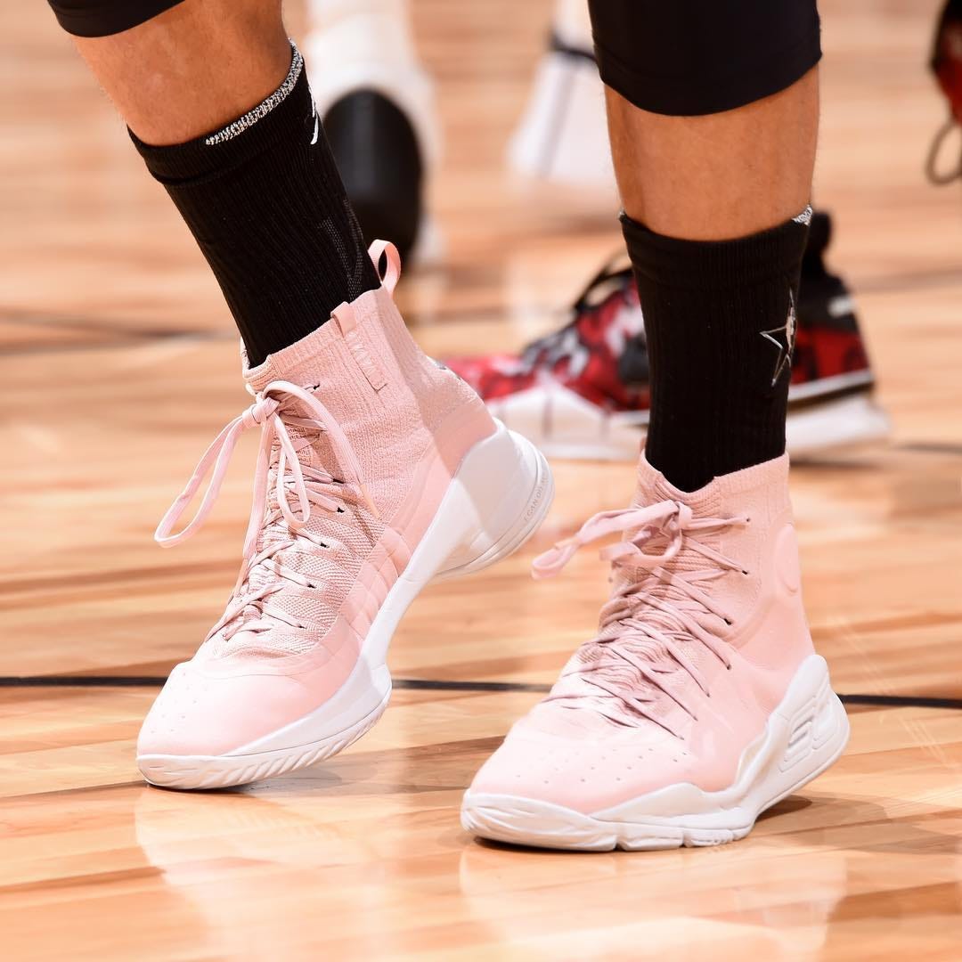 curry 4 all star pink