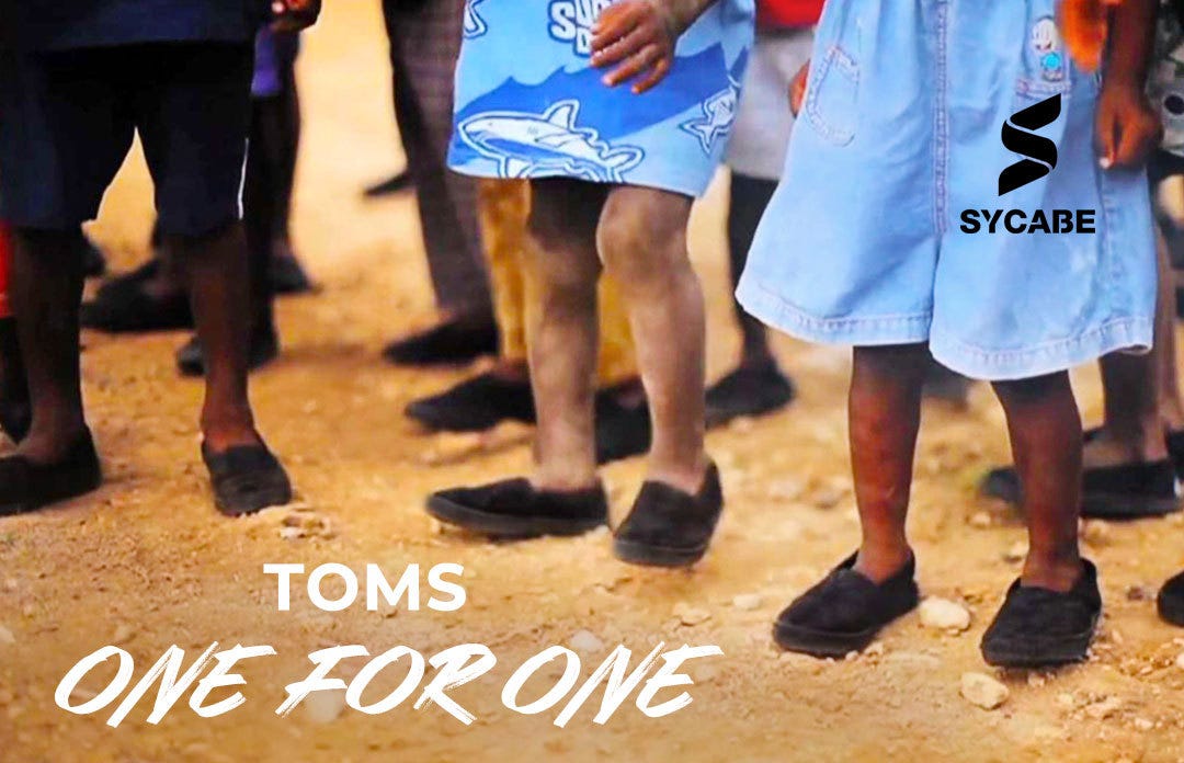 TOMS One for One | by Sycabe | Sycabe | Medium