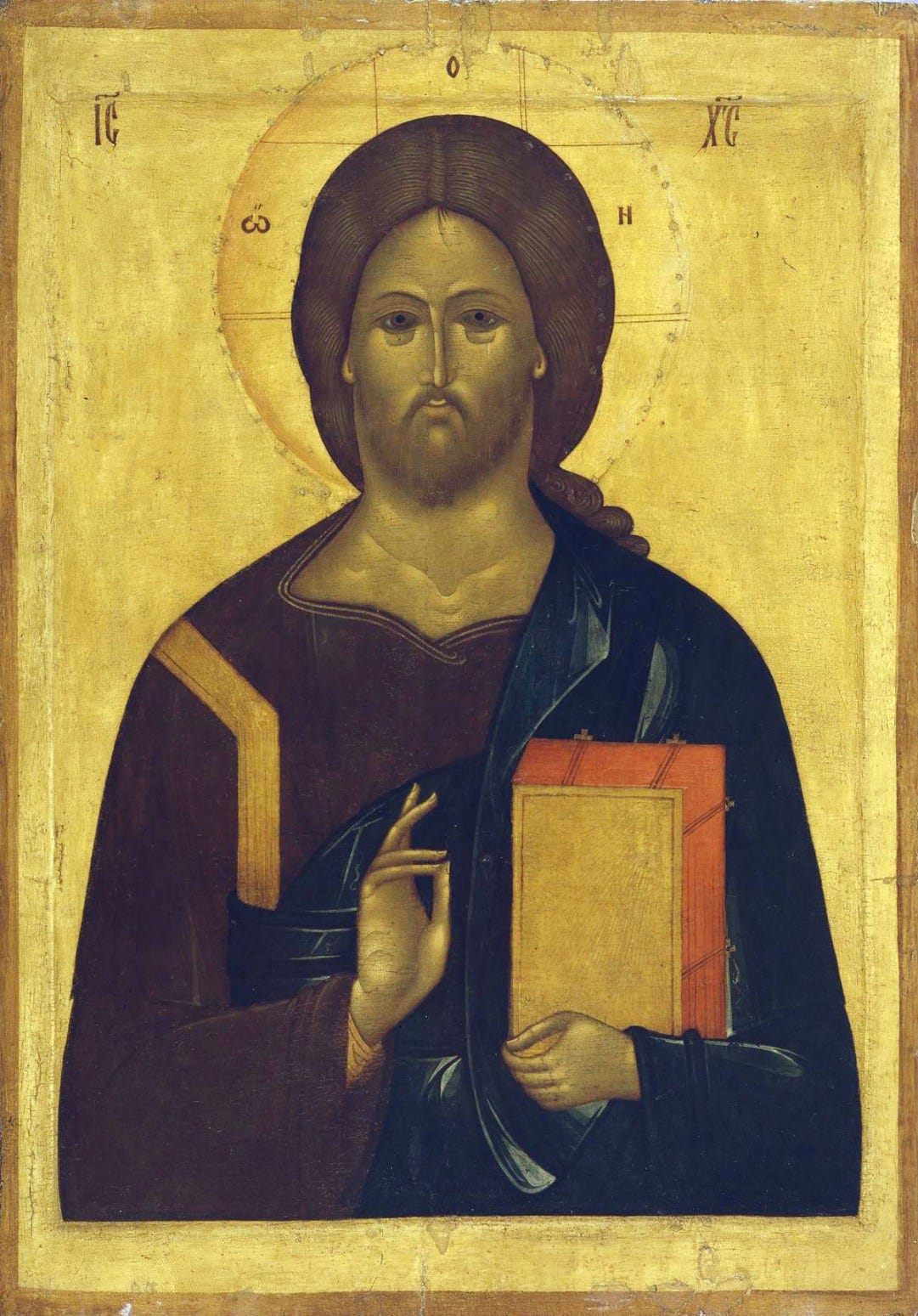 Icon of Christ Pantocrator — An Ancient Image of Christ | by Russian