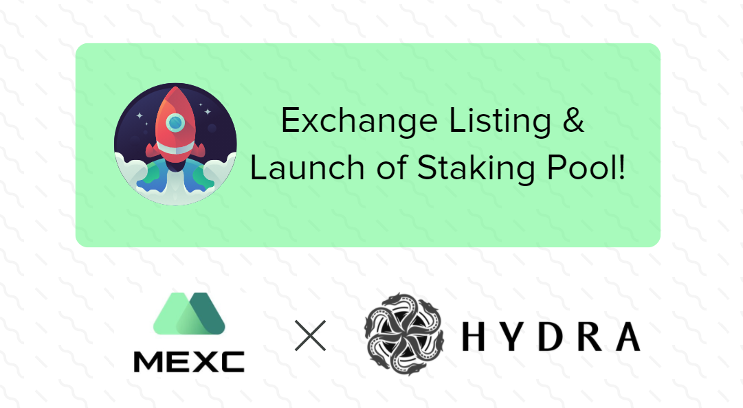 Mexc Exchange Lists Hydra Launches New Staking Pool By Locktrip Com Loc Token Official Blog Locktrip Medium