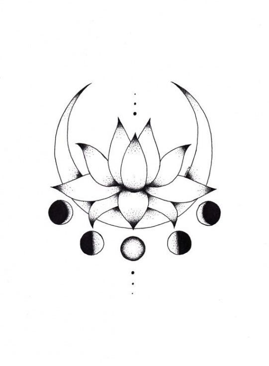 10 Features Of Lotus Crescent Moon Tattoo That Make