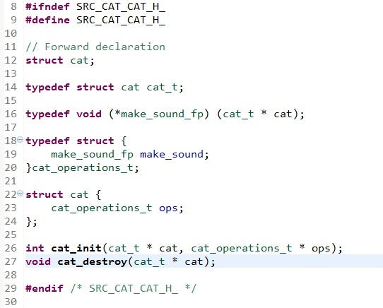 Object-Oriented code in C. There are languages that don’t support… | by ...