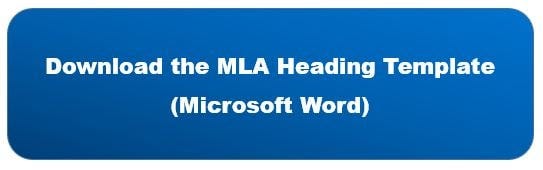 mla headings and subheadings